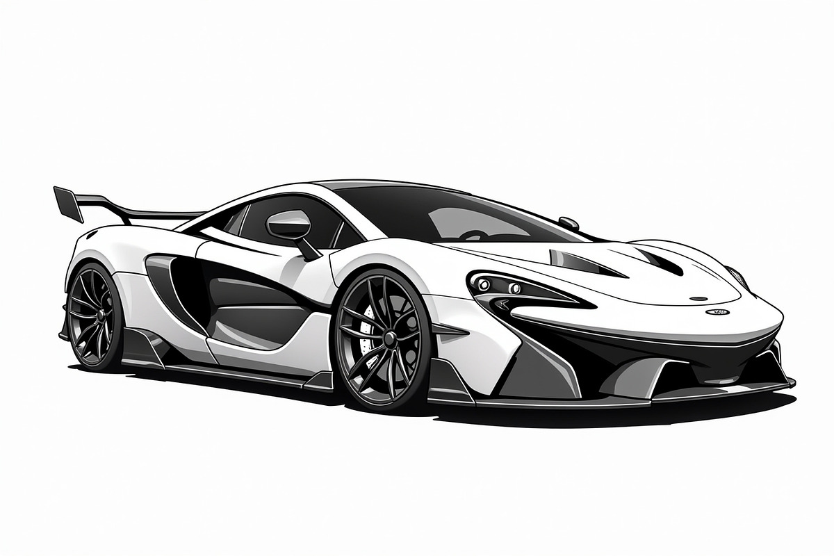 Supercar Silhouette Bundle, an Illustration by Designs_River (Photo 3 of 9)