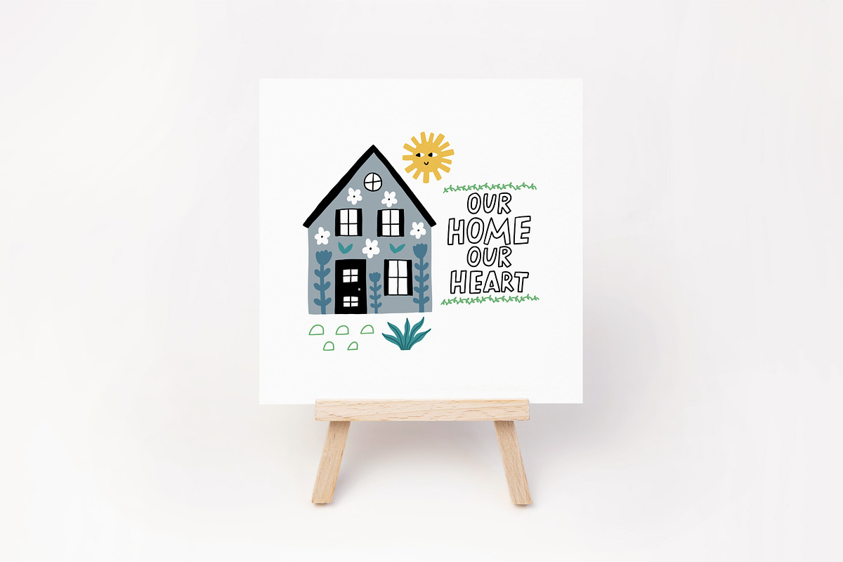 Home Sweet Home, a Decorative Illustration by AnkaDrozd (Photo 8 of 12)