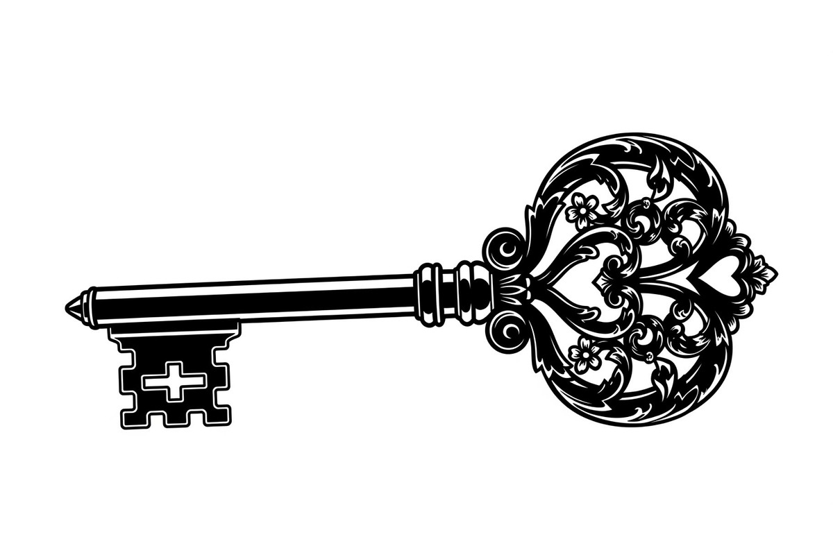 Vintage Skeleton Key Bundle, an Illustration by Gaye Art (Photo 9 of 31)