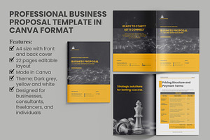 Professional Business Proposal, a Brochure Template by Oshin Design