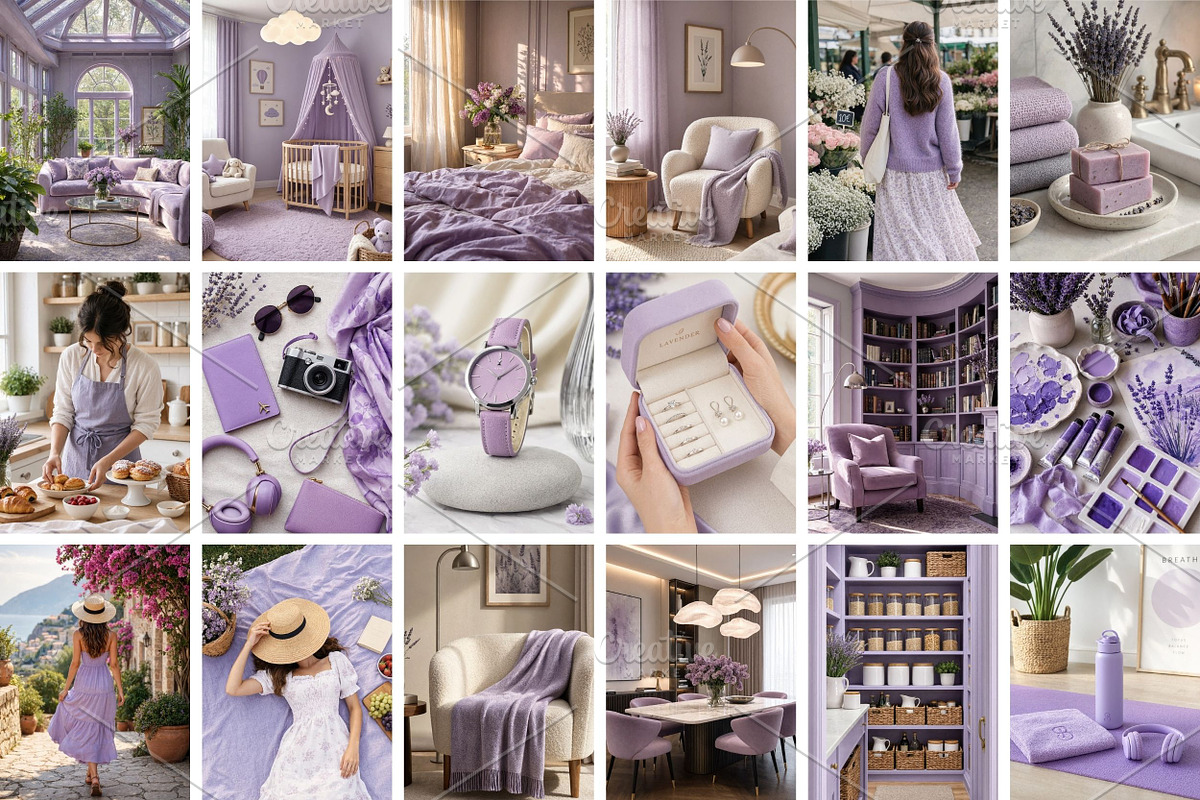 100 Lavender Aesthetic Stock Photos, a Beauty & Fashion Photo by Selenique Studio (Photo 8 of 11)