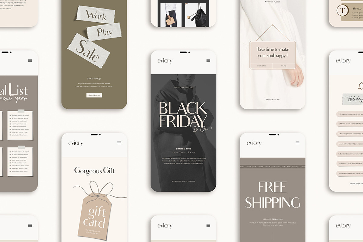 Instagram Shop Engagement | CANVA PS, a Social Media Template by Eviory (Photo 3 of 19)