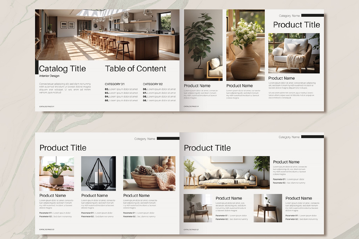 Modern Product Catalog Magazine, a Templates & Theme by studiogstock (Photo 2 of 3)