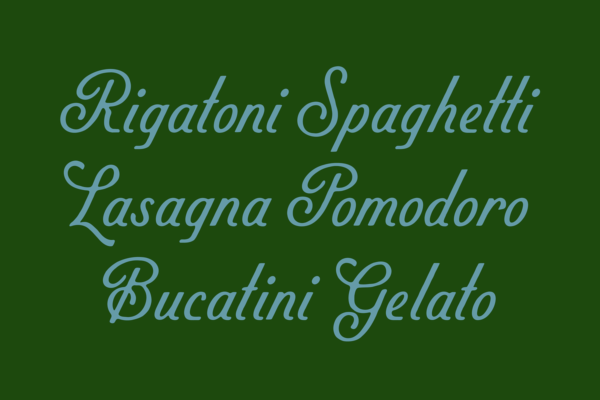 Palmello, a Script Font by SAMPLE (Photo 2 of 5)