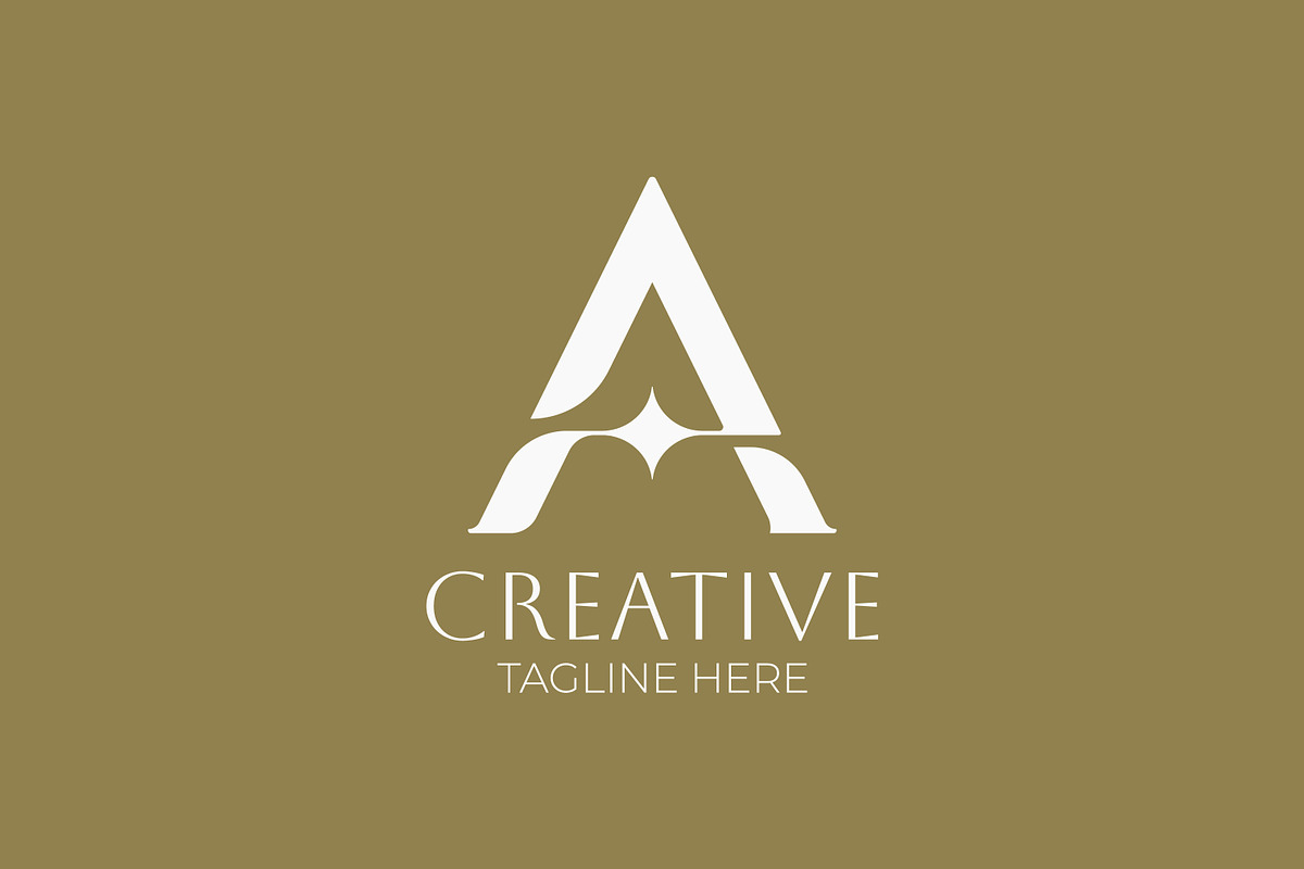Creative Letter A Logo Star Diamond, a Branding & Logo Template by Signatoro (Photo 2 of 3)