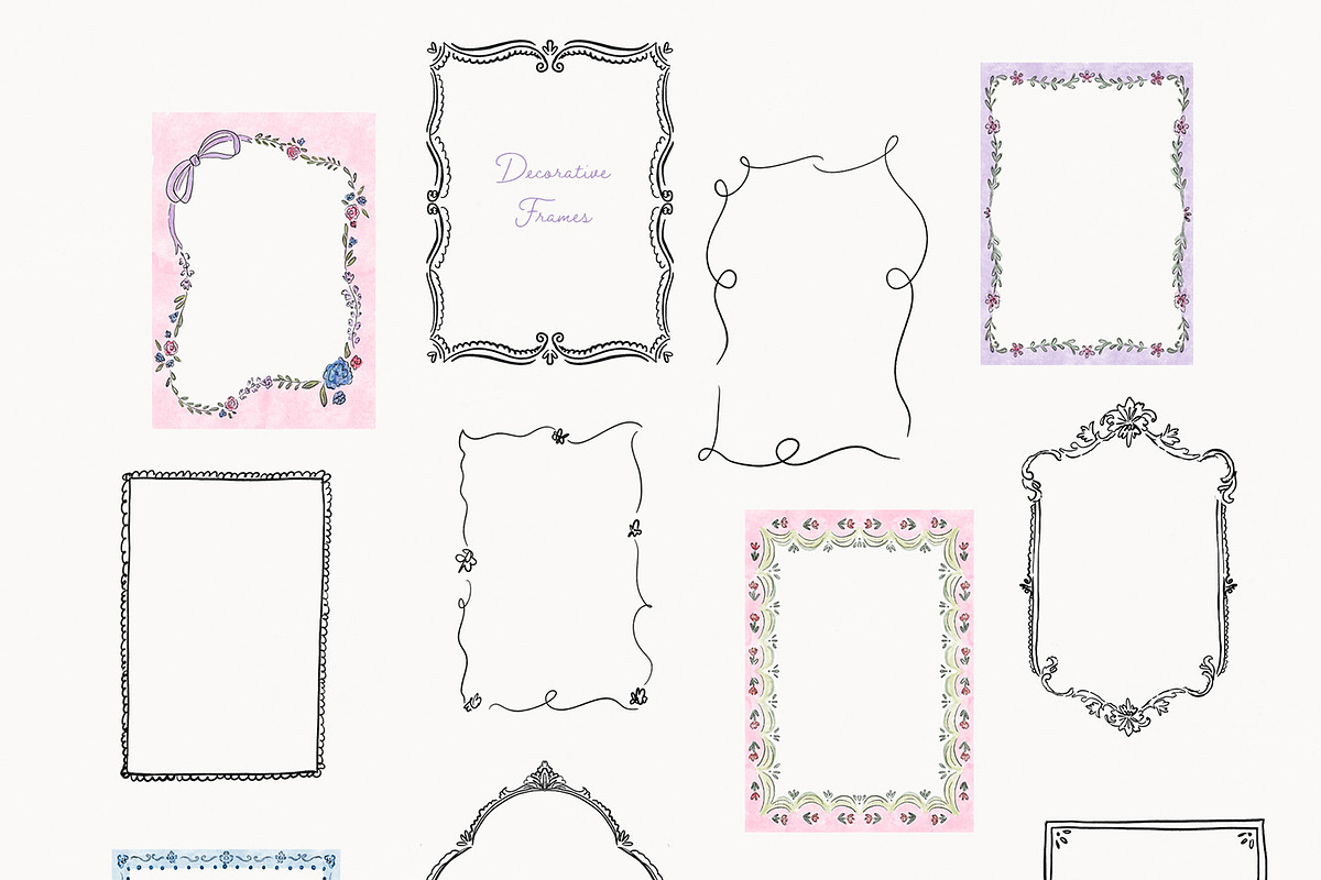 French Summer Whimsical Clipart, an Object Graphic by Essentially Nomadic (Photo 6 of 12)