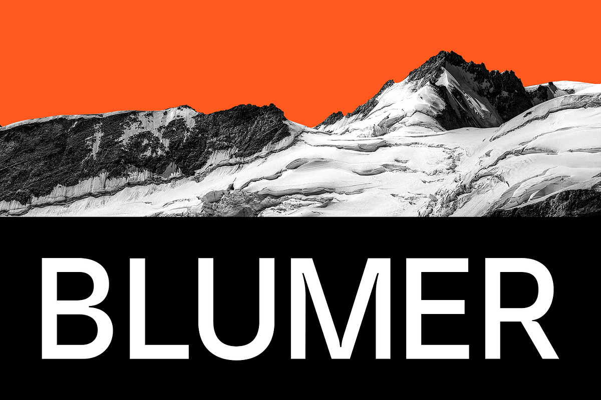 Blumer Modern Branding Sans Serif, a Sans Serif Font by Foxtype (Photo 1 of 9)