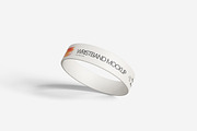 Silicone Wristband Mockup, a Product Mockup by MrLetters (Thumbnail 4 of 5)