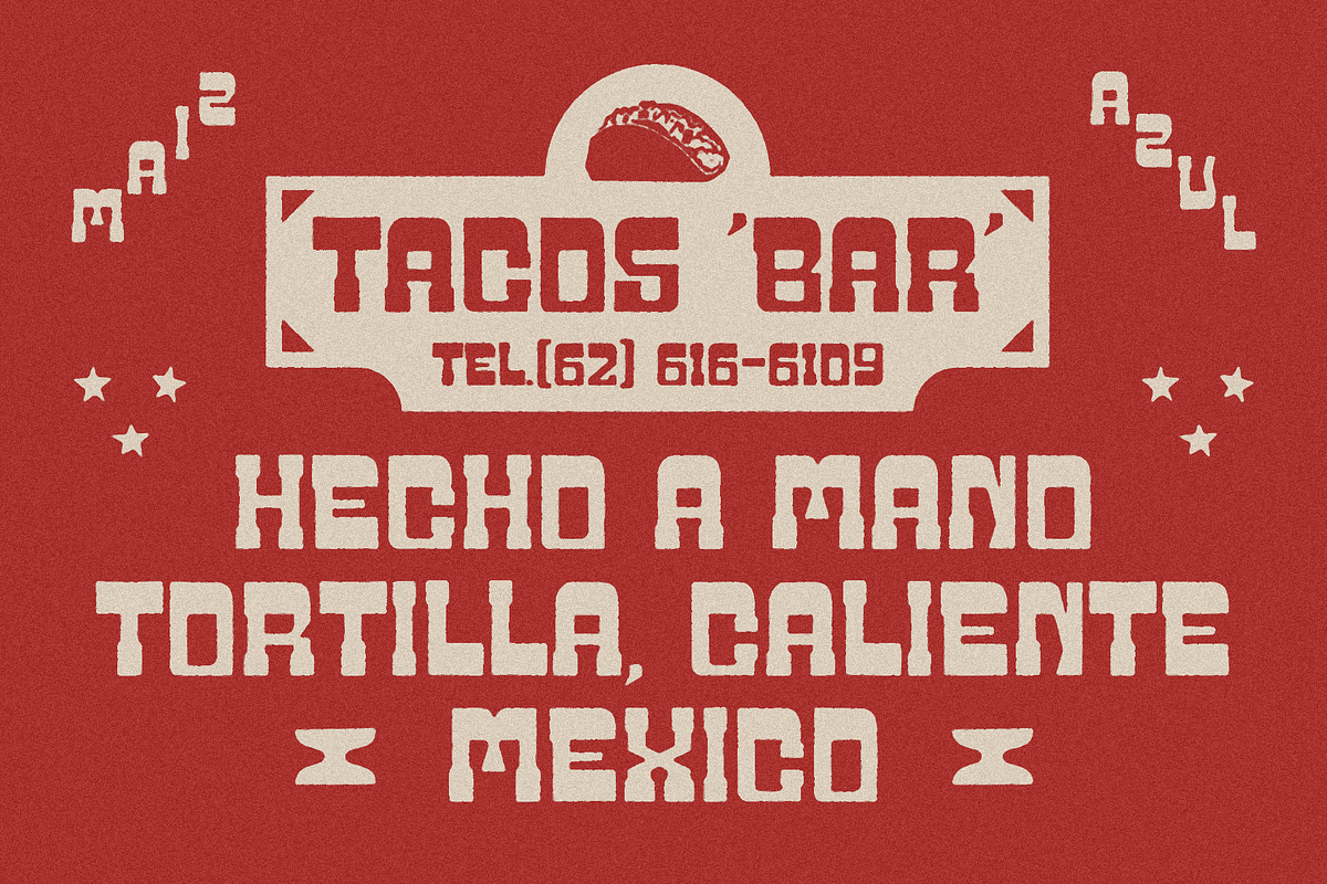 SFC Campo 1998 - Decorative Western, a Slab Serif Font by Skilline Supply Co. (Photo 3 of 5)