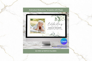 Funeral Slideshow Canva FS005, a Presentation Template by TyphoonStudio