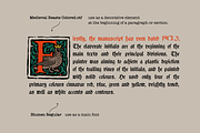 Medieval Beasts Initials, a Blackletter Font by kaer_shop (Thumbnail 3 of 12)