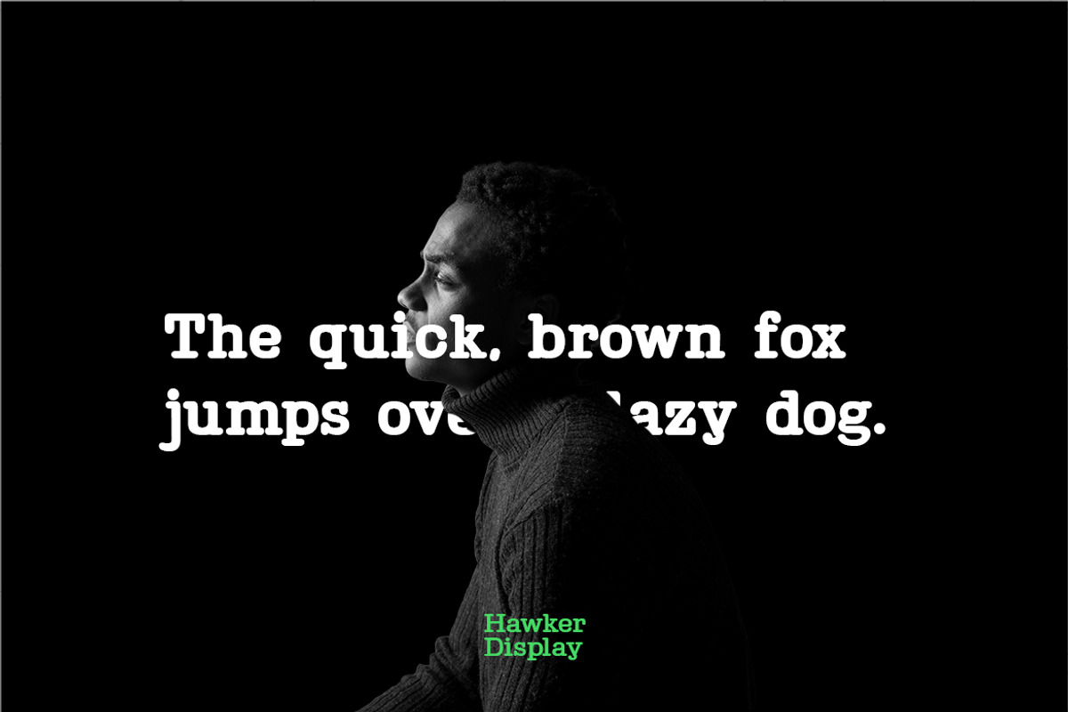 Hawker Serif - Modern Typeface + Web, a Serif Font by Webhance Studio (Photo 2 of 6)