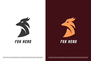 Fox Head Animal Logo Design Icon, a Branding & Logo Template by Morvana Crew