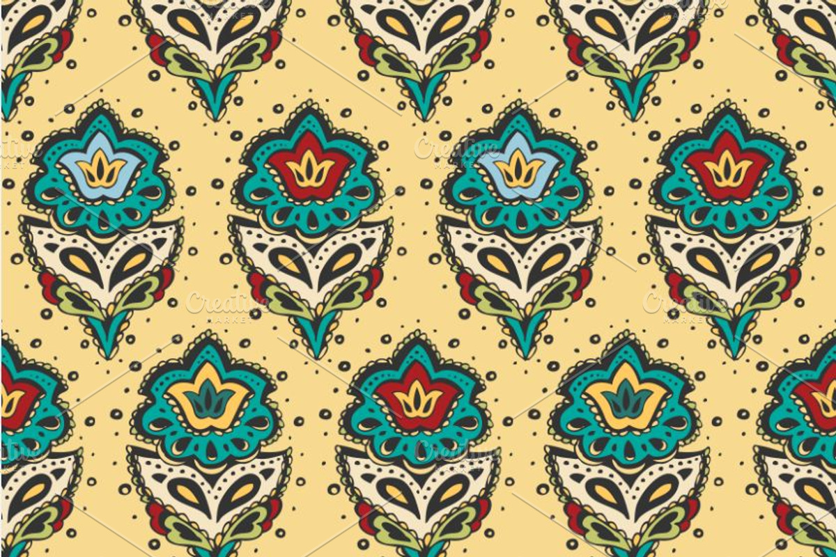 Islamic patterns, a Pattern Graphic by MalinaShop (Photo 4 of 4)