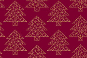 10 seamless Christmas patterns!, a Pattern Graphic by tkdesign (Thumbnail 3 of 9)