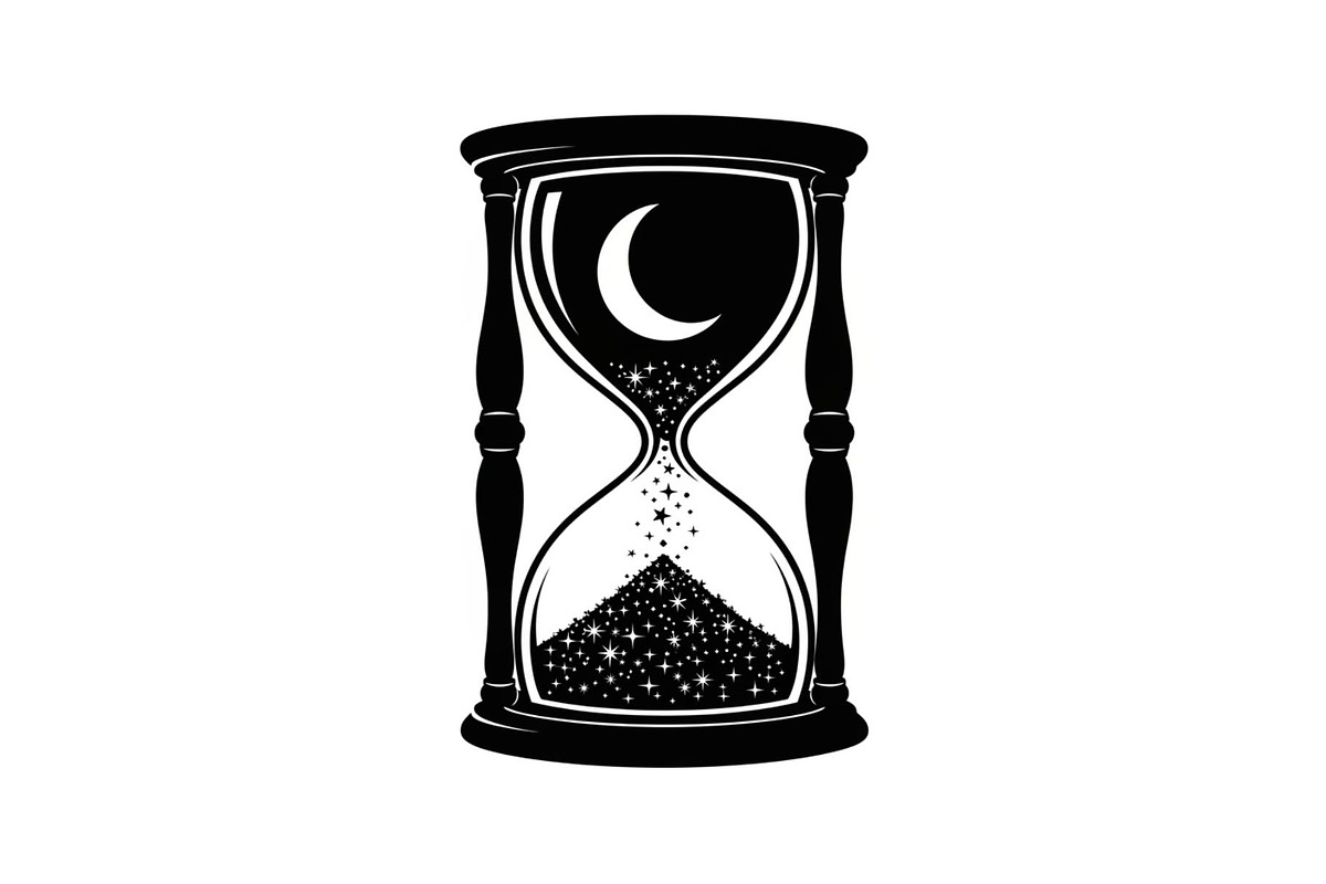 Moon Hourglass Design Bundle, an Illustration by jahid234 (Photo 2 of 31)