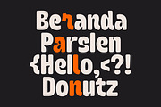 Beranda Display, a Sans Serif Font by Genetype (Thumbnail 7 of 9)
