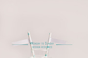 11 Cute Straw Flag Mockups, a Product Mockup by Snark Heart (Thumbnail 8 of 12)