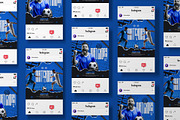 Sports Social Media Posts Templates, a Flyer Template by iHemalaya (Thumbnail 2 of 2)