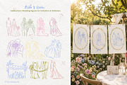 Dopamine Garden Wedding Clipart Pack, a Decorative Illustration by SunnJaneArt (Thumbnail 8 of 20)