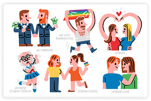 38 LGBTQ Illustration