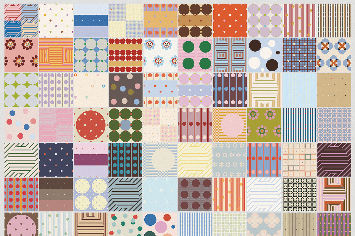 Too Much Polka: Seamless Patterns, a Pattern Graphic by Purple (Photo 11 of 12)