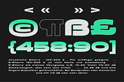 Exheval, a Sans Serif Font by graphicook (Thumbnail 6 of 10)