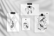 Collection human face and hands., a Person Illustration by Moonflora (Thumbnail 4 of 8)