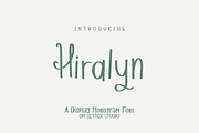 Hiralyn – Elegant Handwritten Font, a Font by Dm Studio (Thumbnail 1 of 10)