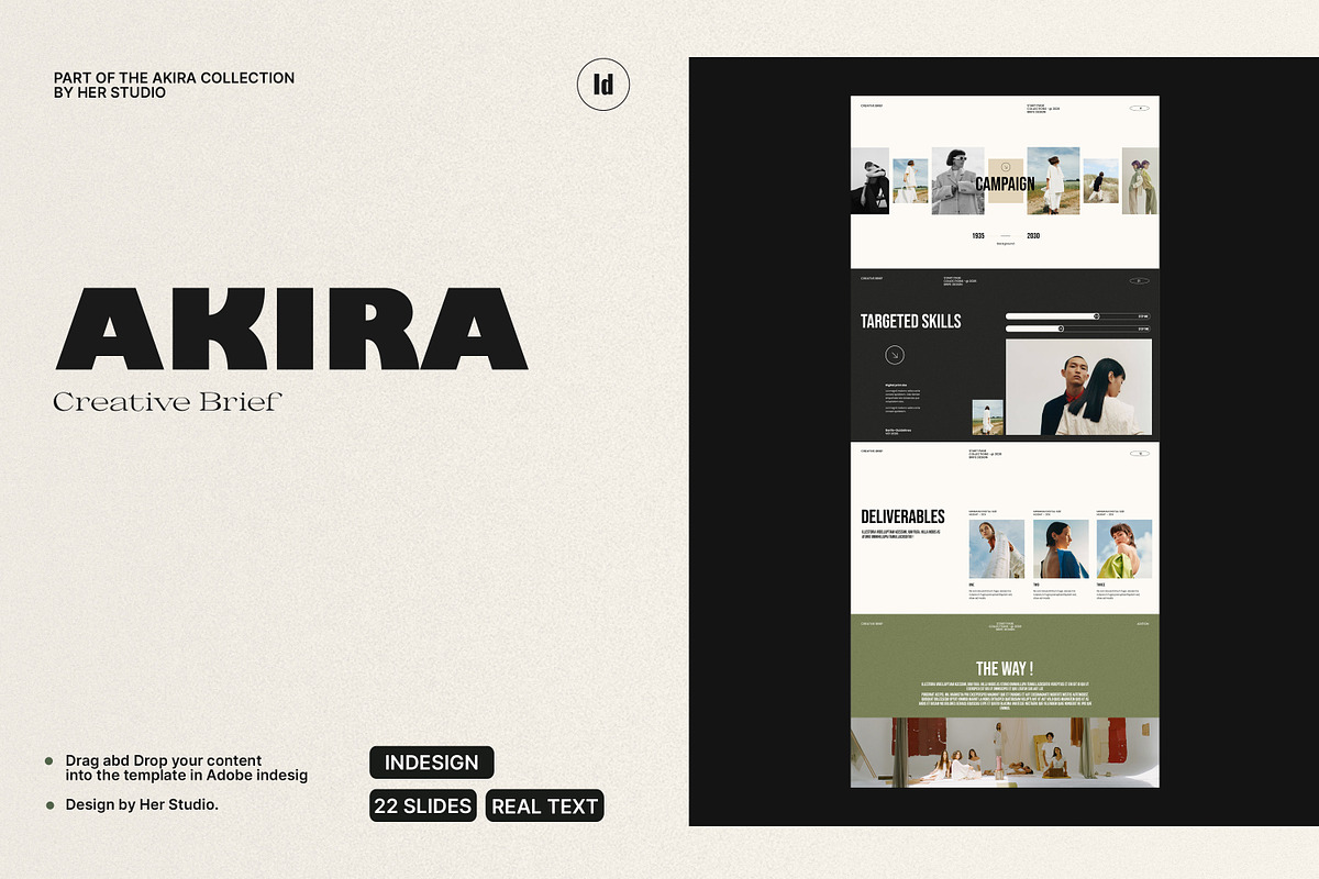 AKIRA | Creative Brief, a Presentation Template by S A N D Y (Photo 2 of 10)