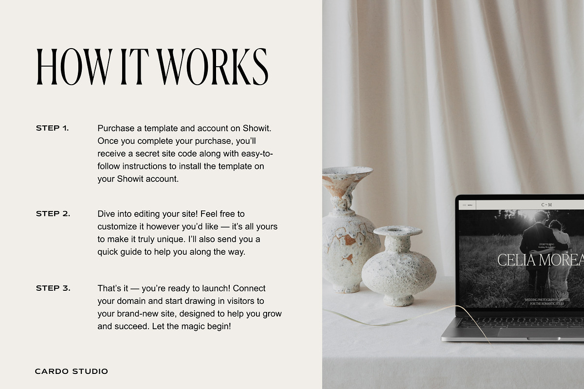 Showit Website Template / Portfolio, a Websites & App Template by The Soft Voice (Photo 8 of 8)