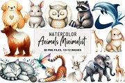 Animals Minimalist Sublimation, an Illustration by DreamArtGraphic (Thumbnail 1 of 4)