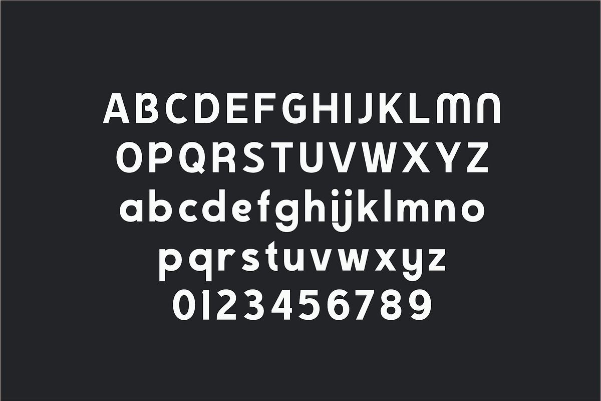 Rigan, a Sans Serif Font by ismanayuda (Photo 5 of 7)