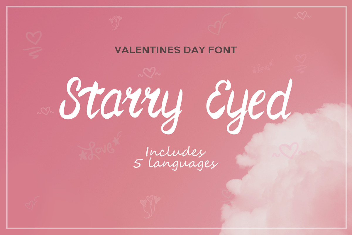 25 Valentine's Day Fonts, a Font by Eldamar Studio (Photo 13 of 51)