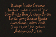 Comero Baroque, a Blackletter Font by Enxyclo Studio (Thumbnail 11 of 15)