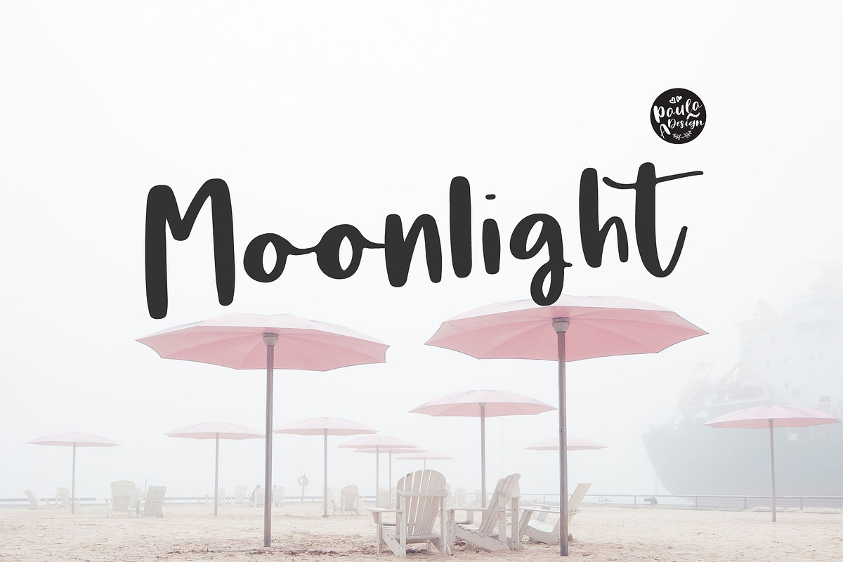 Moonlight | Script Font Duo