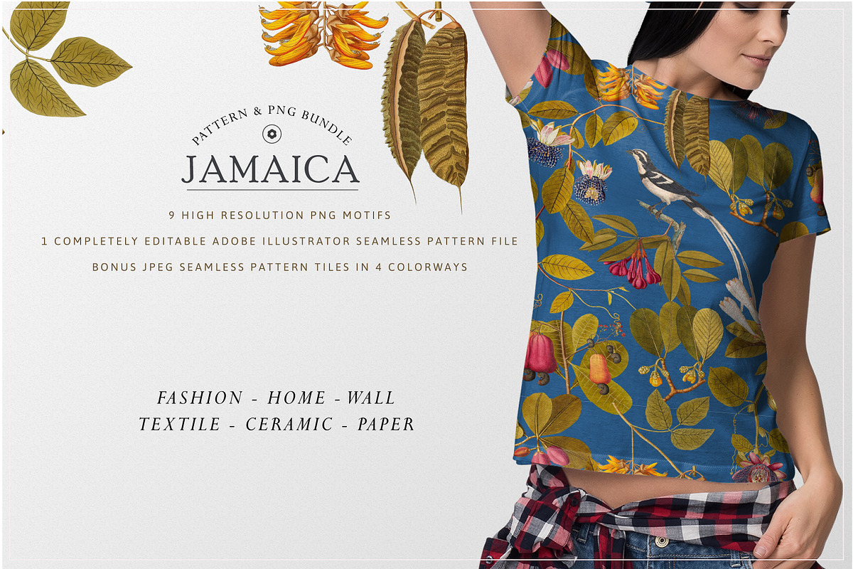 Tropical PNG Element & Pattern, a Pattern Graphic by Artifactory Studios (Photo 6 of 7)