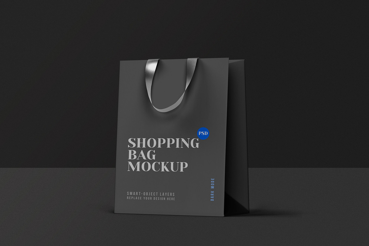 Shopping Bag Mockup Set, a Mockup by Graphicsfuel (Photo 6 of 9)