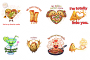 Funny Mexican Food Mascot Valentine, a Food Illustration by KennedyStudio (Thumbnail 2 of 4)