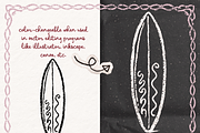 Vintage Summer Clipart, Beach Set, an Object Illustration by The October Creative (Thumbnail 2 of 6)