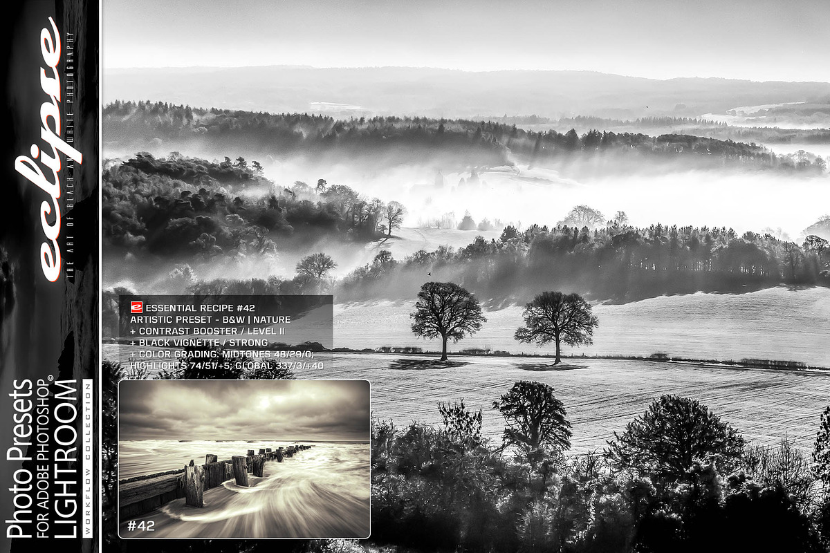 Presets for Lightroom / ECLIPSE B&W, an Action Add-On by Miracle_Design (Photo 19 of 22)