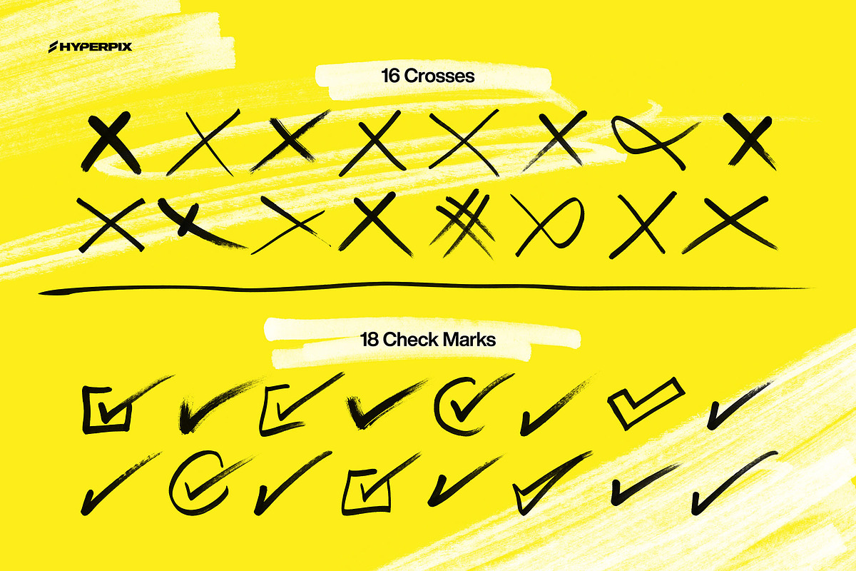 Hyper Marker - 1000+ Marker Elements, an Object Graphic by Hyperpix Productions (Photo 22 of 25)