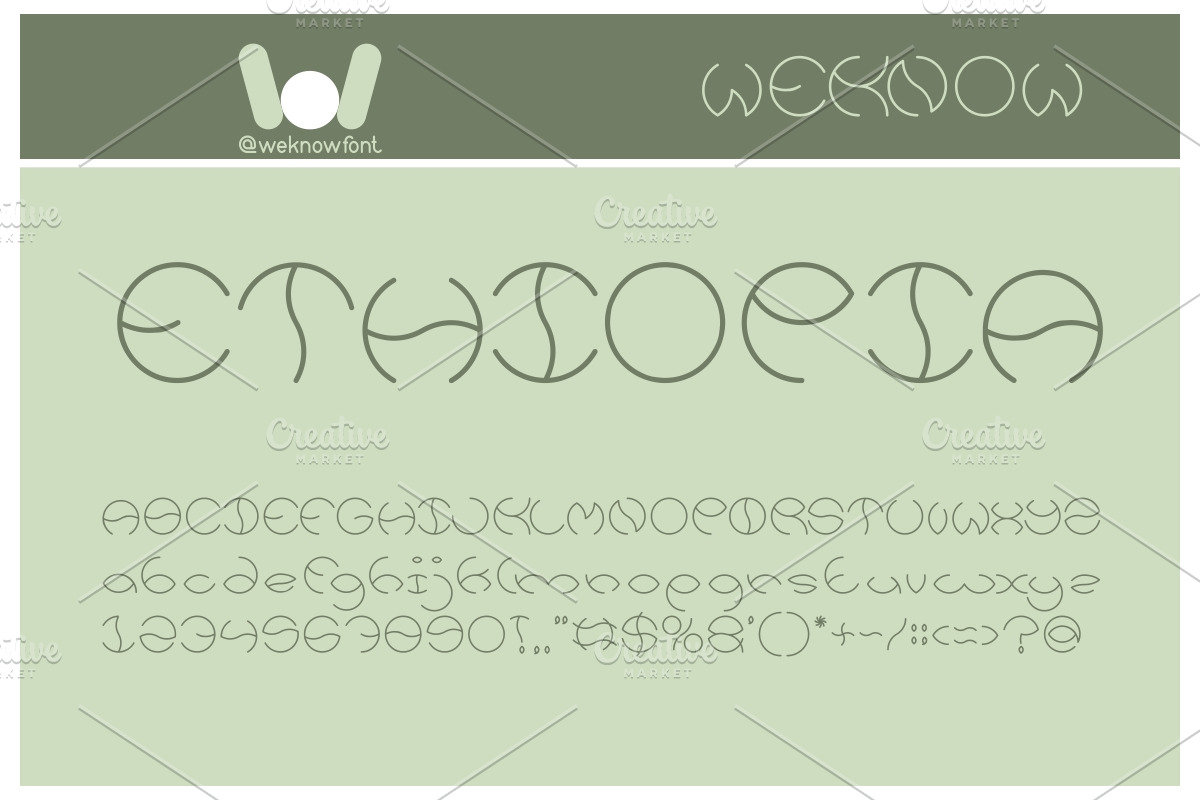 kristina font, a Font by weknow (Photo 1 of 5)