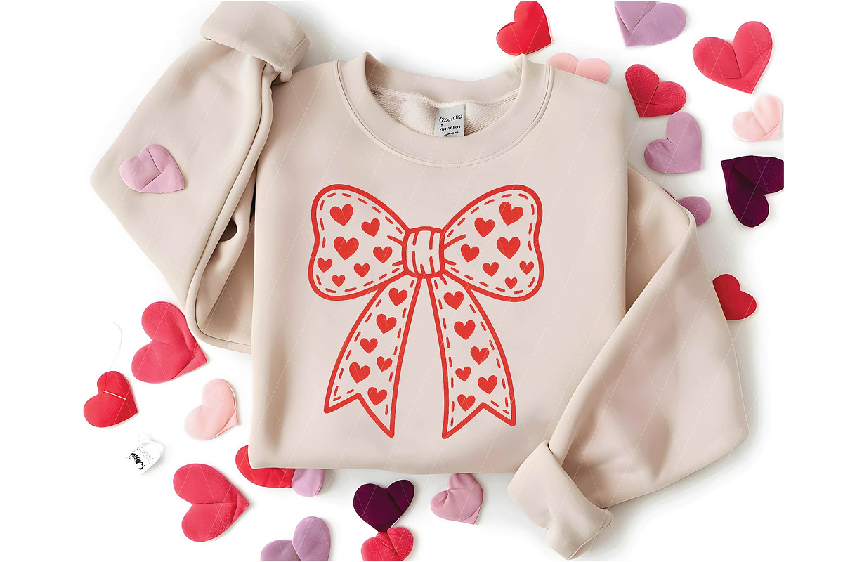 Valentine Coquette Bow PNG, an Illustration by DreamPrint404 (Photo 6 of 8)