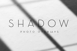 Window Frame Shadow Photo Overlays