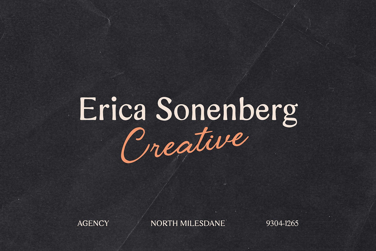 Housemail; Romantic Script and Sans, a Script Font by Eko Bimantara (Photo 11 of 16)