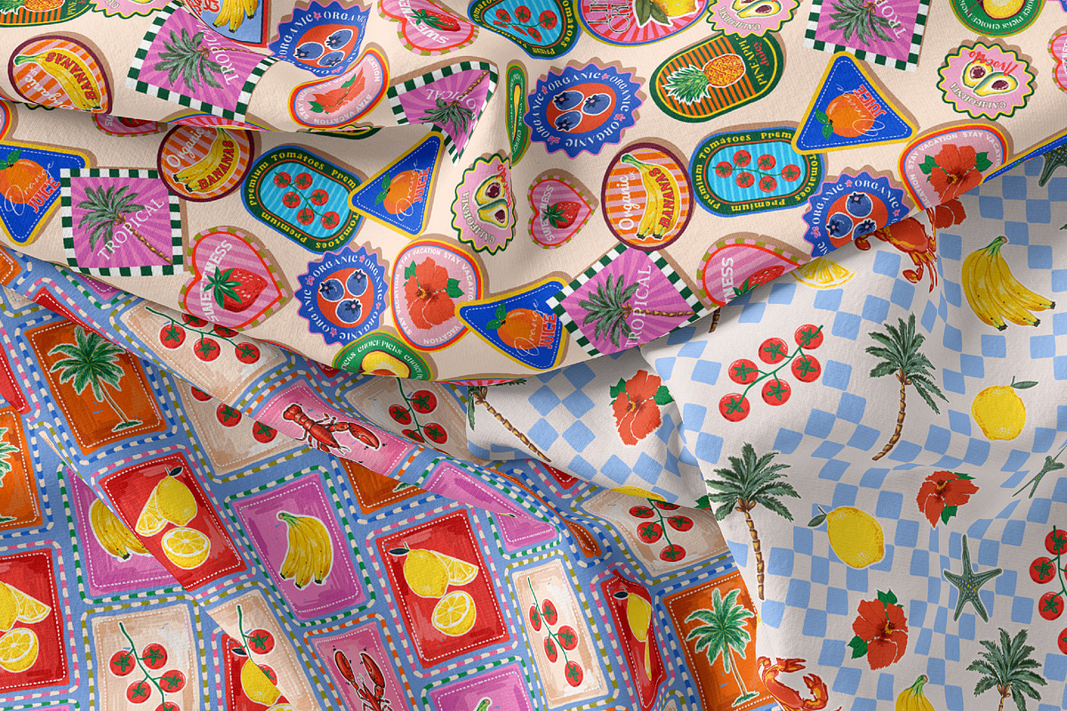 Tropical Bliss, a Pattern Graphic by MSNTY STUDIOX (Photo 16 of 31)