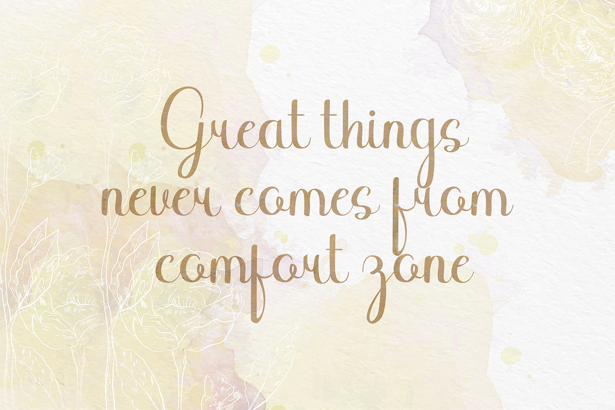 Binttang Selfianto - Script Font preview 2