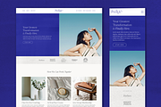 Indigo Kajabi Theme (NEW FOR 2025), a Websites & App Template by Regent Parkette (Thumbnail 1 of 9)
