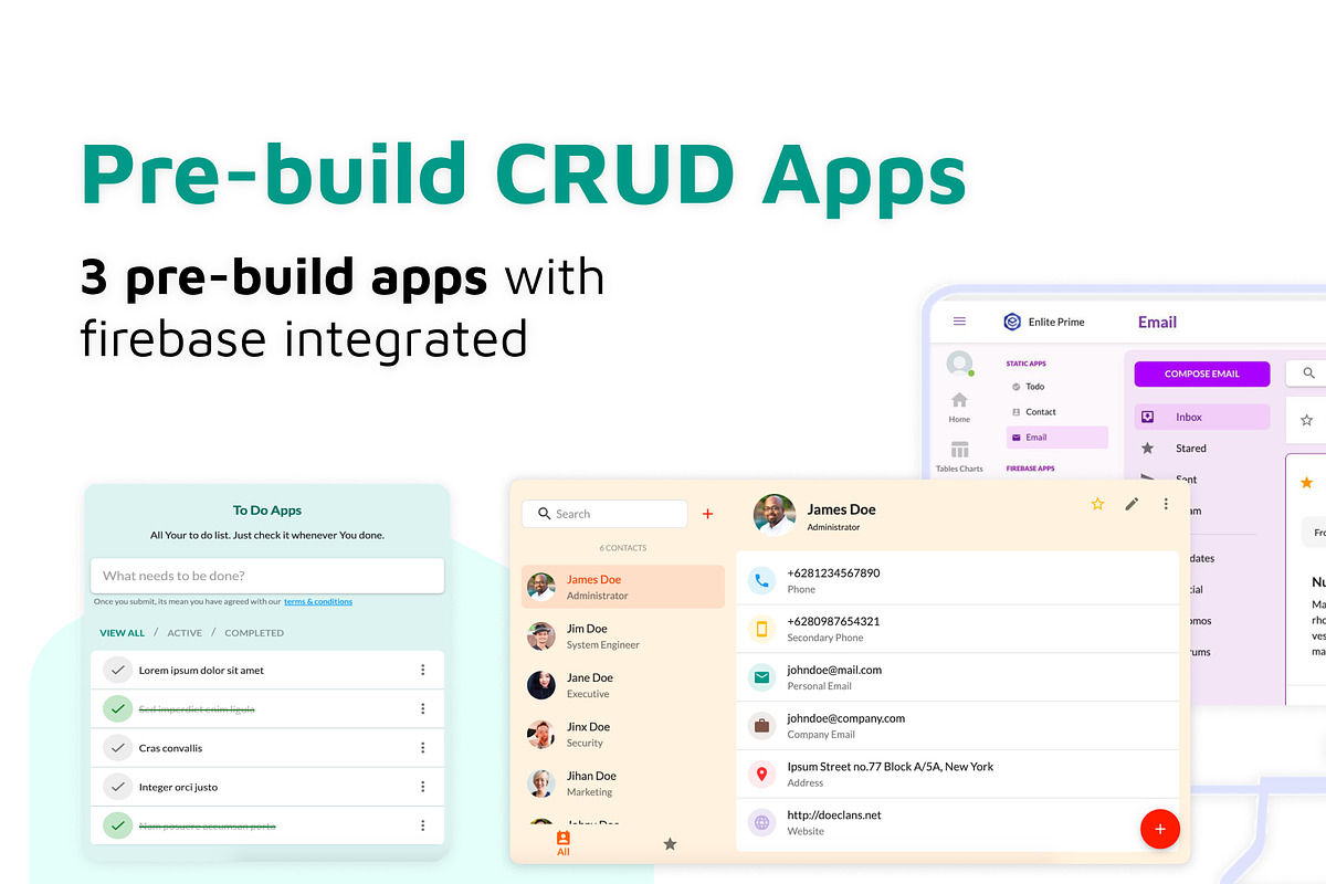 Exlite - React Admin Dashboard, a React Template by UInstrument (Photo 5 of 10)